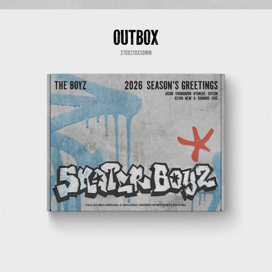 THE BOYZ - THE BOYZ : SKATER BOYZ (2026) SEASON'S GREETINGS - LightUpK