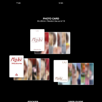 UAU - 1ST MINI ALBUM [PLAYLIST #YOU ARE YOU] (POCA ALBUM) (3 VERSIONS) - LightUpK