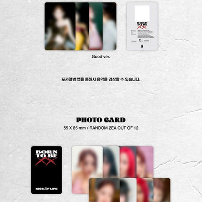 KISS OF LIFE - 2ND MINI ALBUM [BORN TO BE XX] (POCA) (2 VERSIONS)