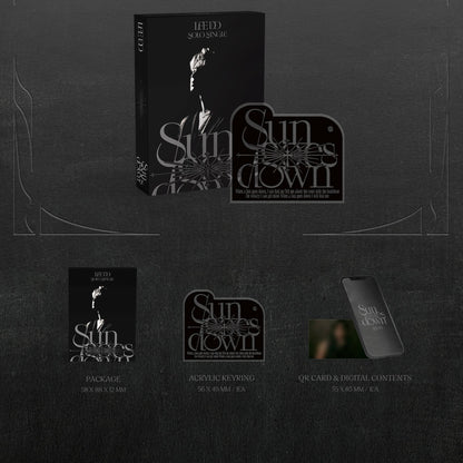 (PRE-ORDER) LEEDO (ONEUS) - SOLO SINGLE [SUN GOES DOWN] (POCAALBUM) - LightUpK