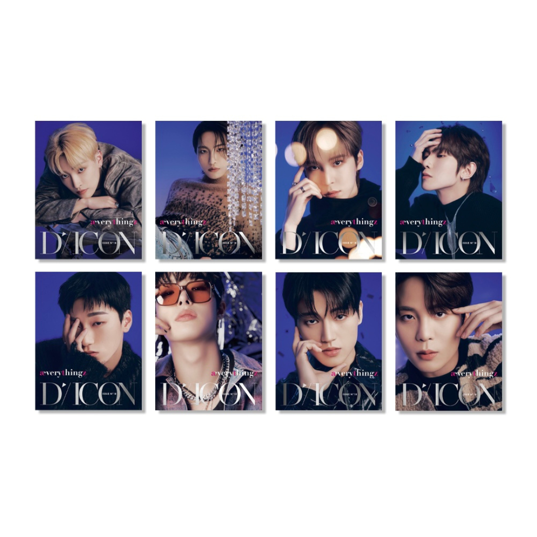 (PRE-ORDER) DICON ISSUE N°18 : ATEEZ :ÆVERYTHINGZ (8 VERSIONS)