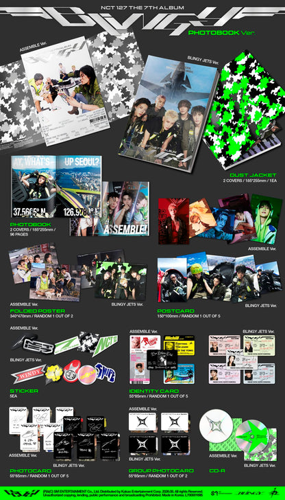 (PRE-ORDER) NCT 127 - 7TH ALBUM [BLINGY] (PHOTOBOOK VER.) (2 VERSIONS) RANDOM