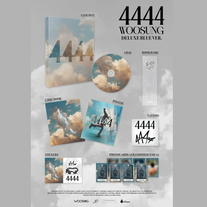 WOOSUNG - 4444 (DELUXE VER.) (2 VERSIONS)