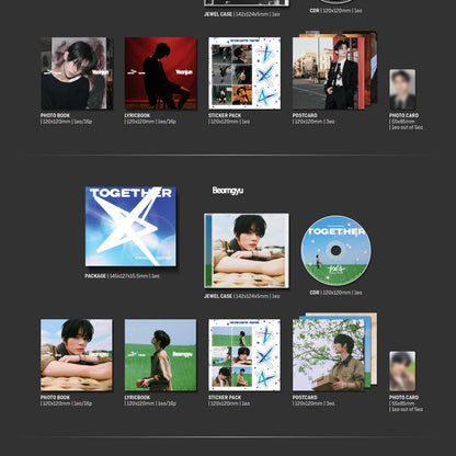 TOMORROW X TOGETHER (TXT) - THE STAR CHAPTER: TOGETHER (SOLO TRACK VER.) (5 VERSIONS) RANDOM - LightUpK