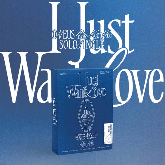 (PRE-ORDER) KEON HEE (ONEUS) - SOLO SINGLE [I JUST WANT LOVE] (POCAALBUM) - LightUpK
