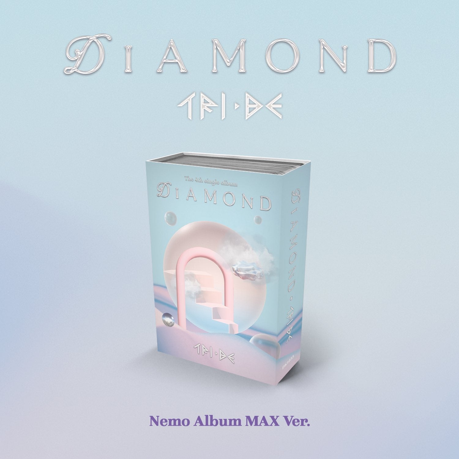 TRI.BE - 4TH SINGLE ALBUM [DIAMOND] (NEMO ALBUM MAX VER.) - LightUpK