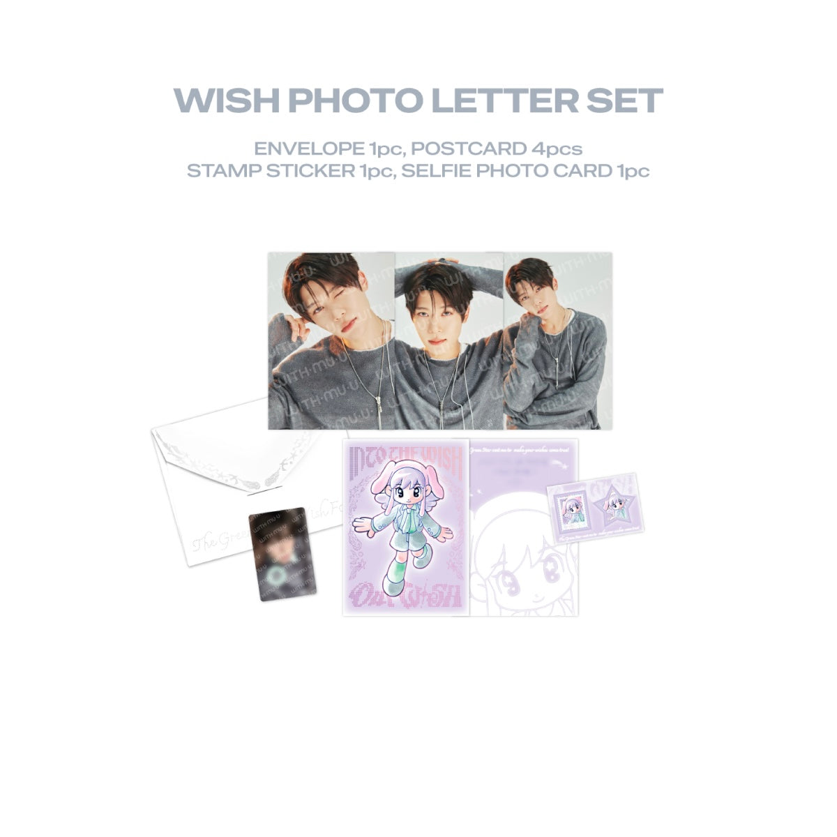 (PRE-ORDER) NCT WISH - WISH PHOTO LETTER [INTO THE WISH : OUR WISH ENCORE MD] (6 VERSIONS) - LightUpK