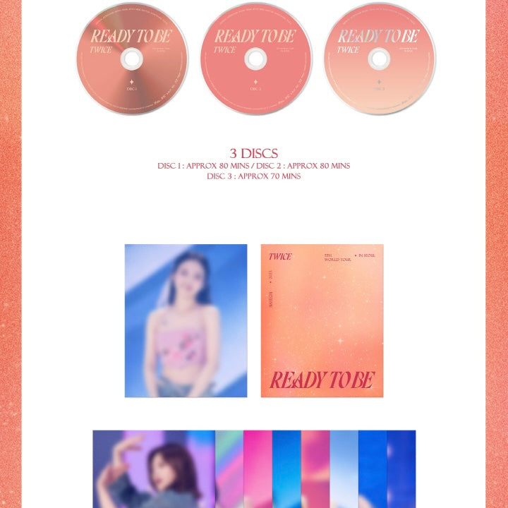 (PRE-ORDER) TWICE - 5TH WORLD TOUR [READY TO BE] IN SEOUL BLU-RAY