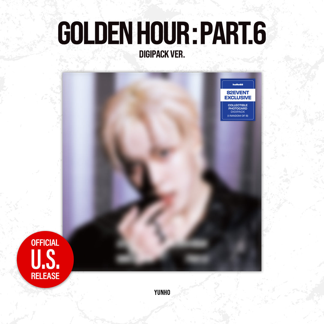 (PRE-ORDER) [hello82] [82EVENT EXCLUSIVE] ATEEZ - GOLDEN HOUR : PART.6 (DIGIPACK VER.) (8 VERSIONS) RANDOM
