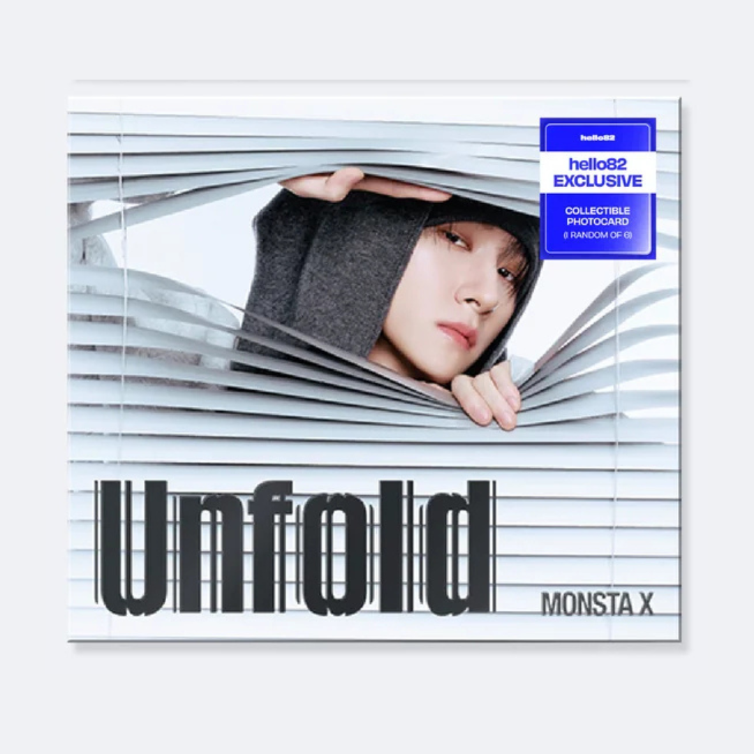 (PRE-ORDER) [HELLO82] [POP-UP EXCLUSIVE] MONSTA X - UNFOLD (DIGIPAK VER.) (6 VERSIONS) RANDOM - LightUpK