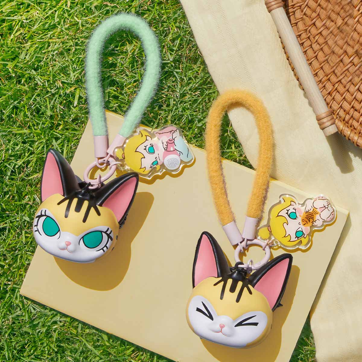 [BLINDBOX] BABY MOLLY & BABY TABBY SERIES - PINCH PENDANT BLIND BOX - LightUpK
