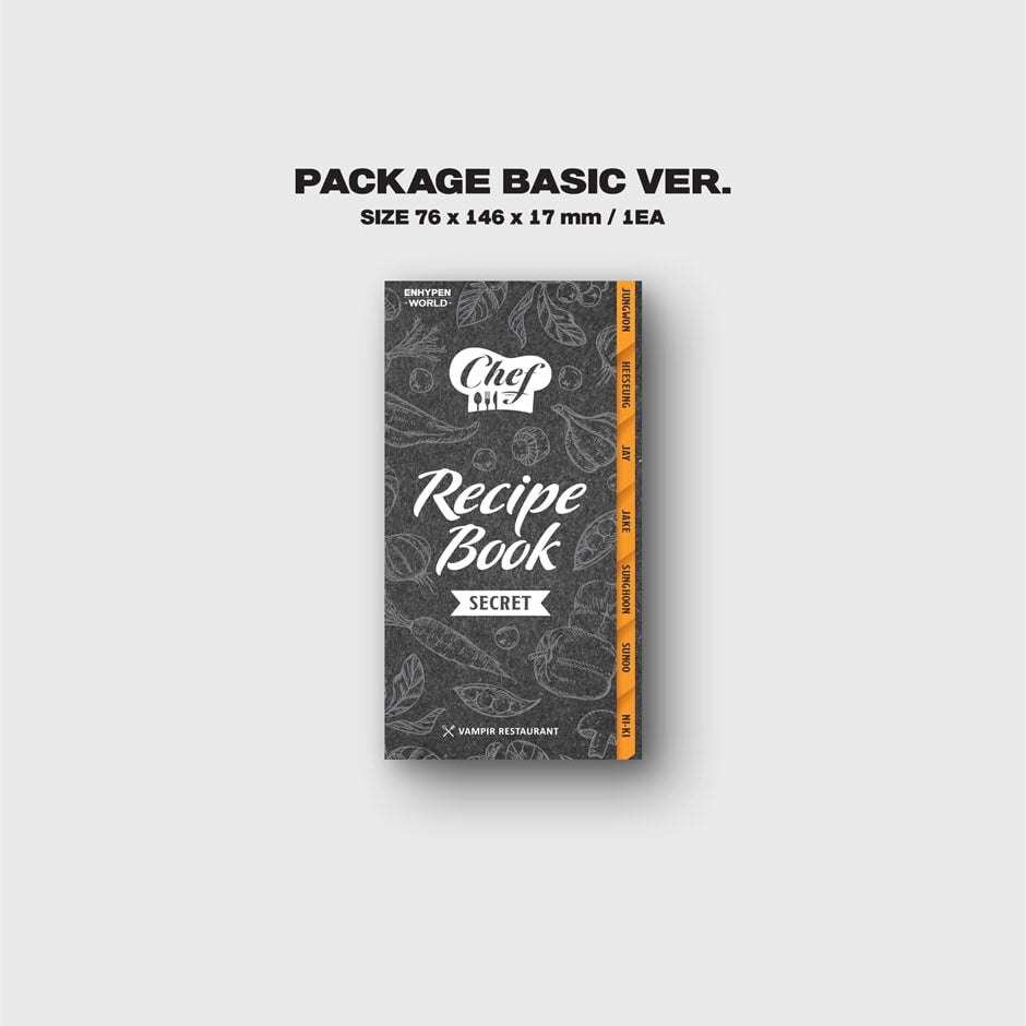 ENHYPEN - WORLD COUPON CARD COLLECTION (CHEF BASIC VER.) - LightUpK