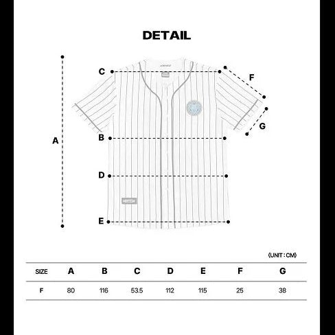 ATEEZ - ATEEZ TOWARDS THE LIGHT 2024 WORLD TOUR OFFICIAL MD_Baseball Jersey