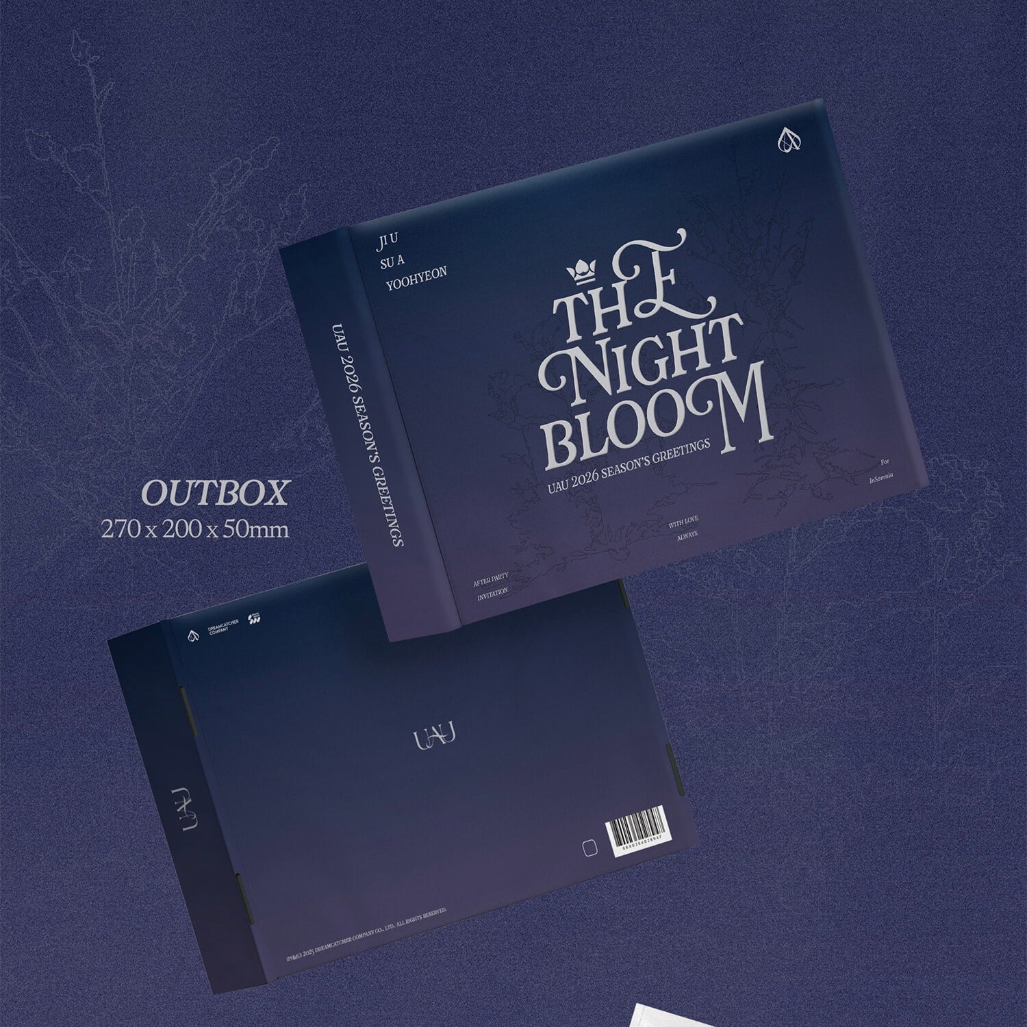 (PRE-ORDER) UAU - 2026 SEASON'S GREETINGS [THE NIGHT BLOOM] - LightUpK