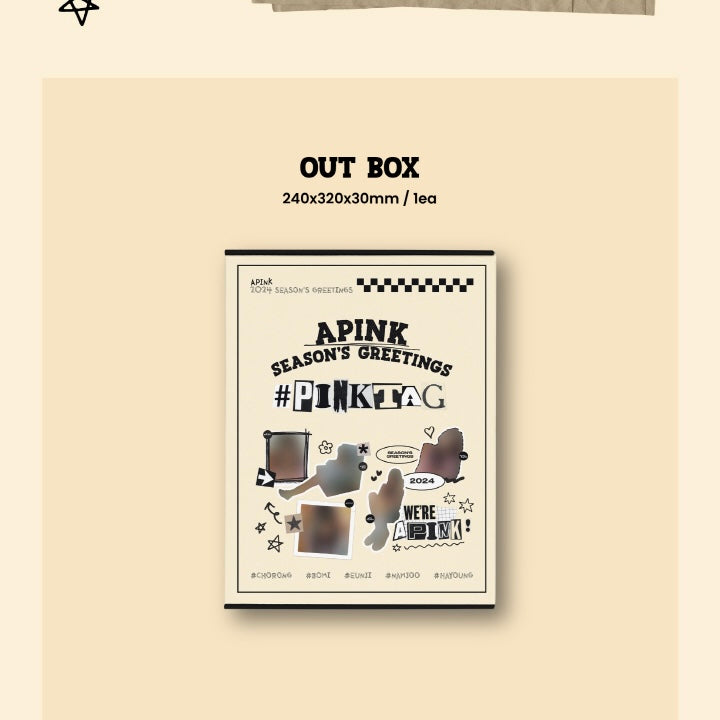 APINK - 2024 SEASON'S GREETINGS [#PINKTAG] - LightUpK