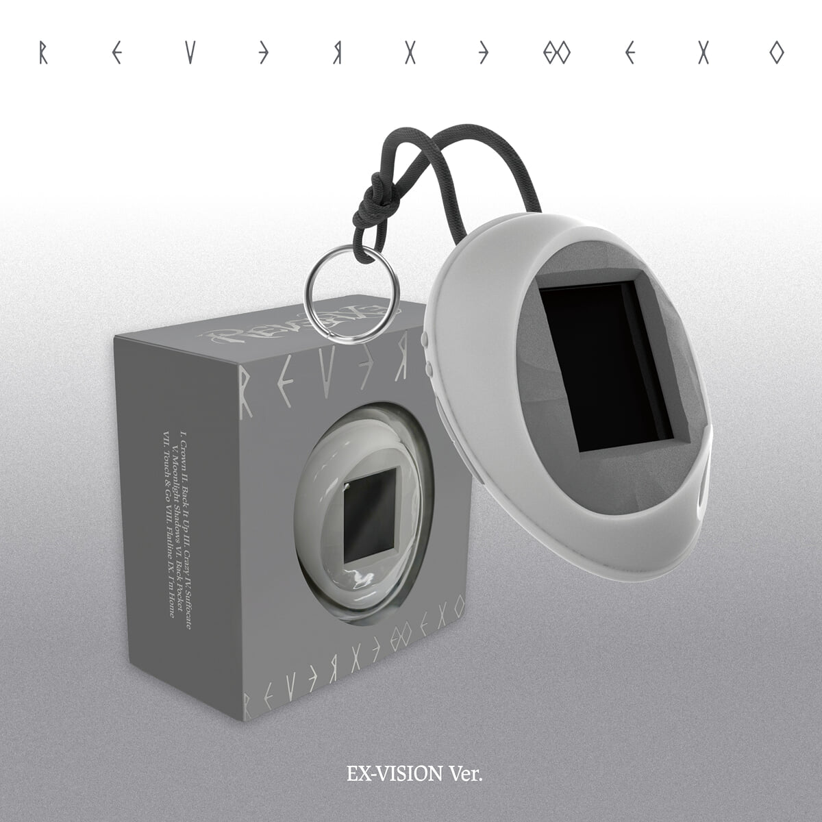 EXO - 8TH FULL ALBUM [REVERXE] (EX-VISION VER.) - LightUpK