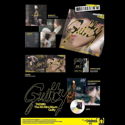 TAEMIN - 4TH MINI ALBUM [GUILTY] (DIGIPACK VER.)