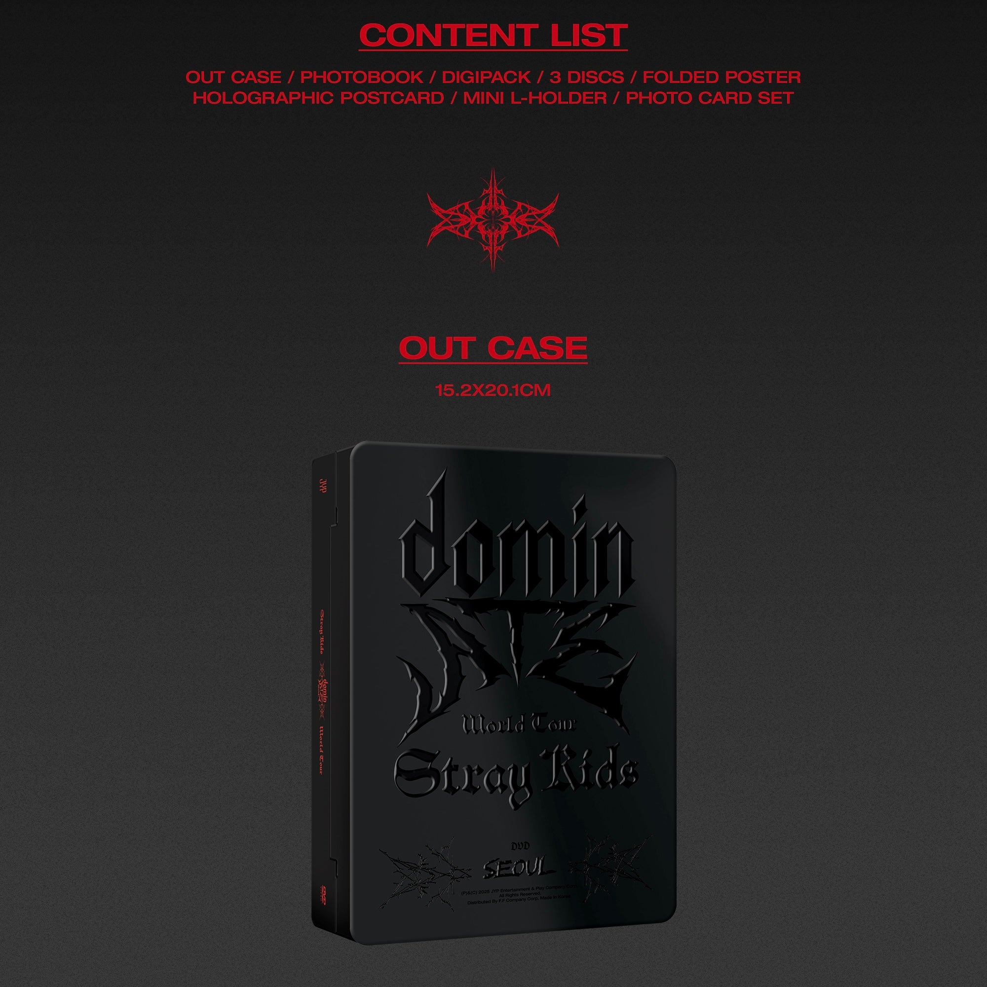 PRE-ORDER) STRAY KIDS WORLD TOUR DVD