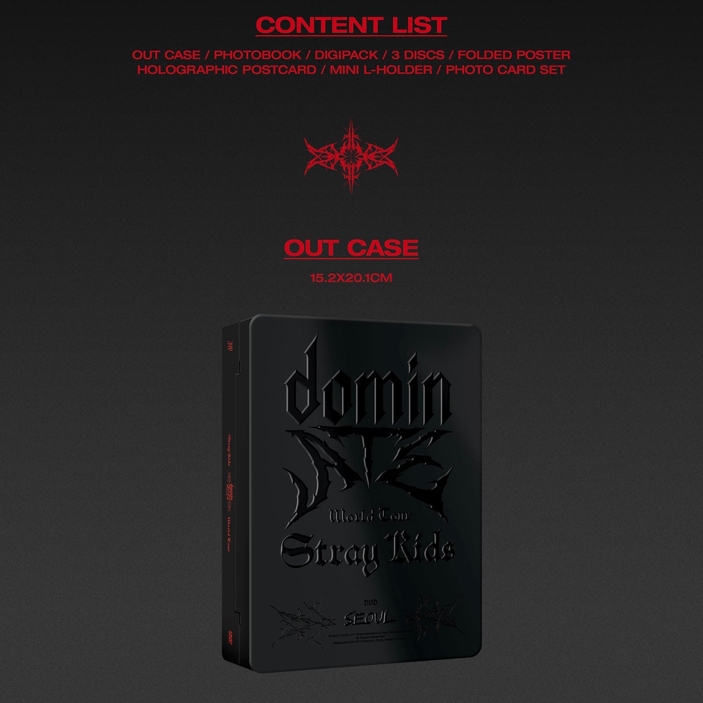 (PRE-ORDER) STRAY KIDS WORLD TOUR <dominATE SEOUL> DVD