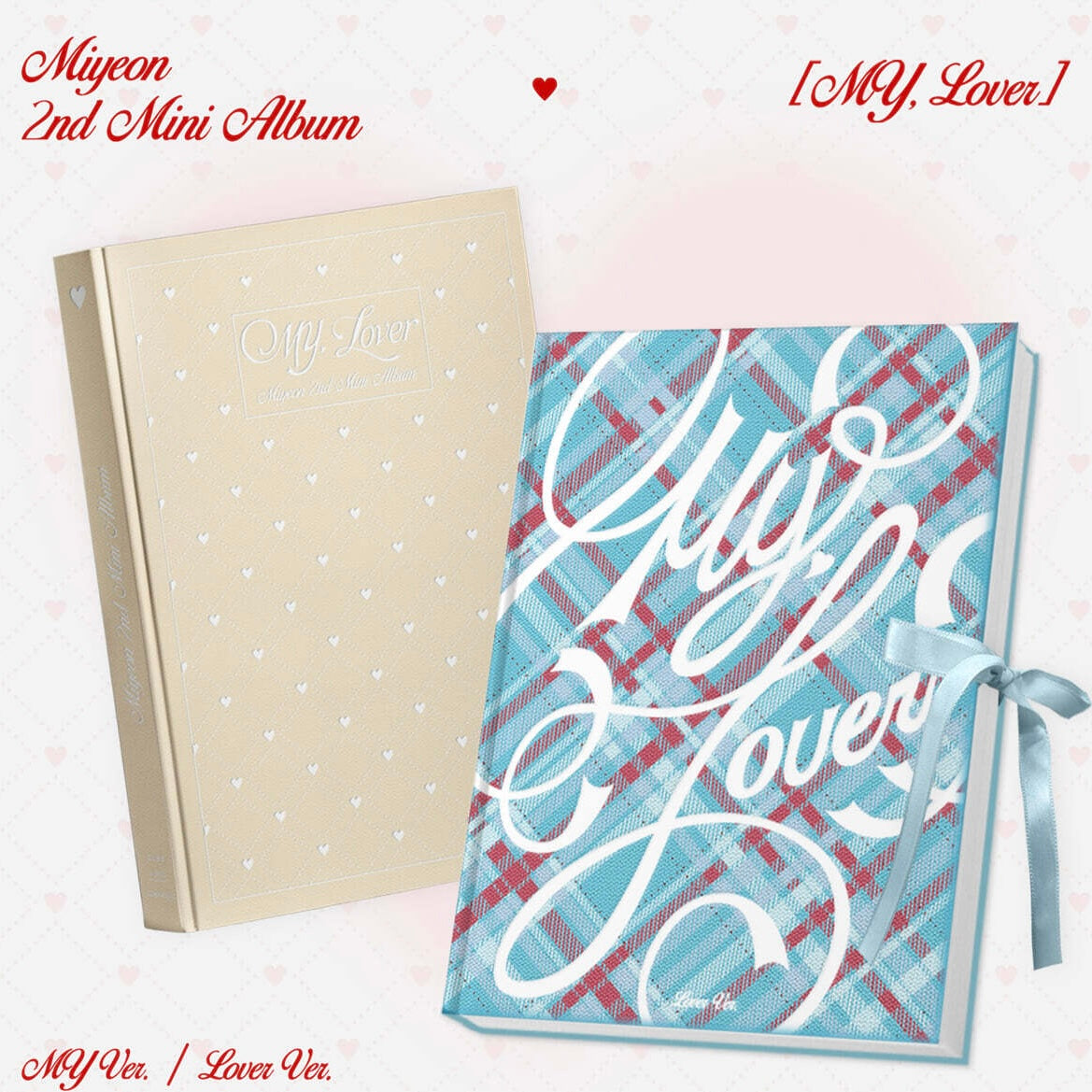 (PRE-ORDER) MIYEON - 2ND MINI ALBUM [MY, LOVER] (2 VERSIONS) RANDOM - LightUpK