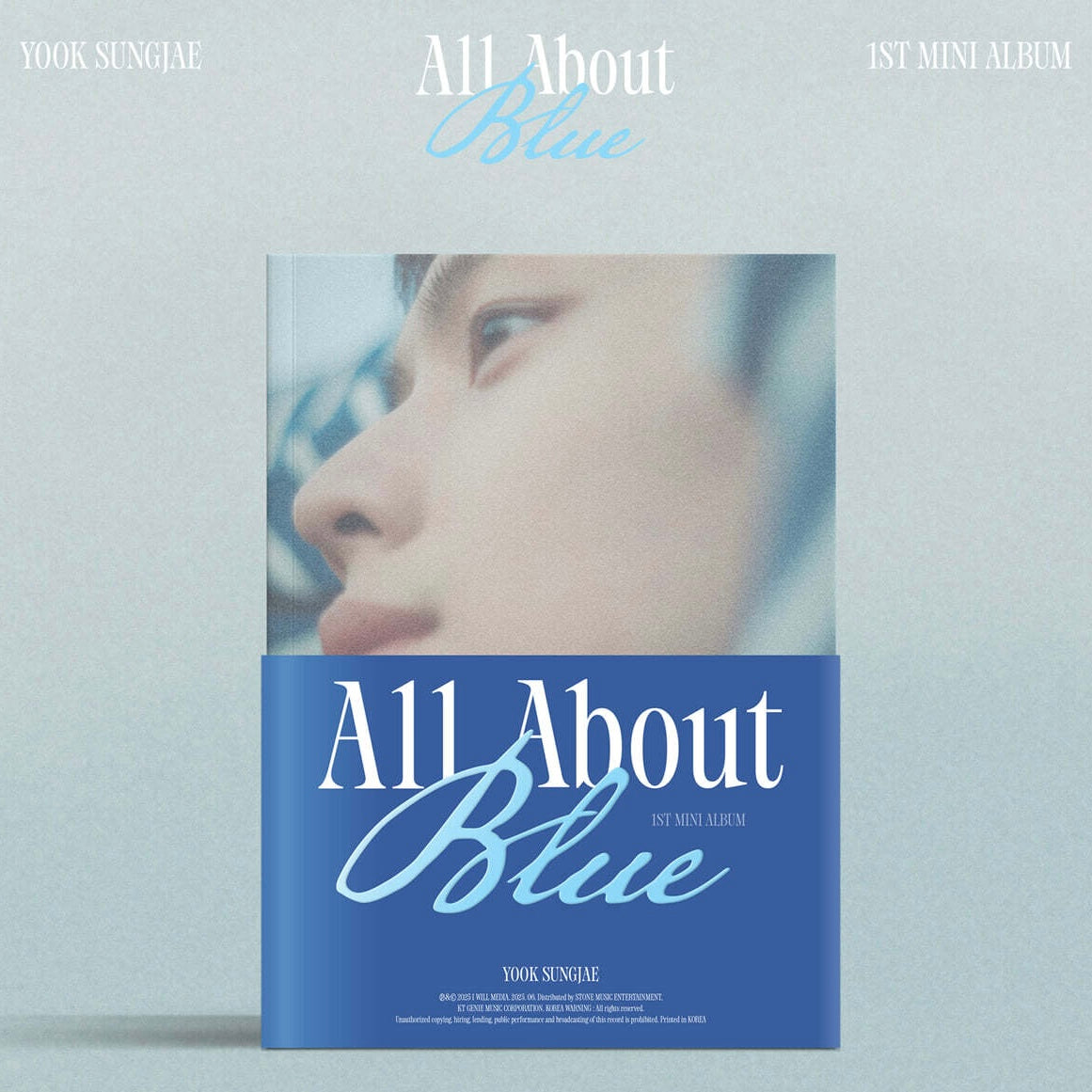 YOOK SUNG JAE - 1ST MINI ALBUM [ALL ABOUT BLUE] - LightUpK