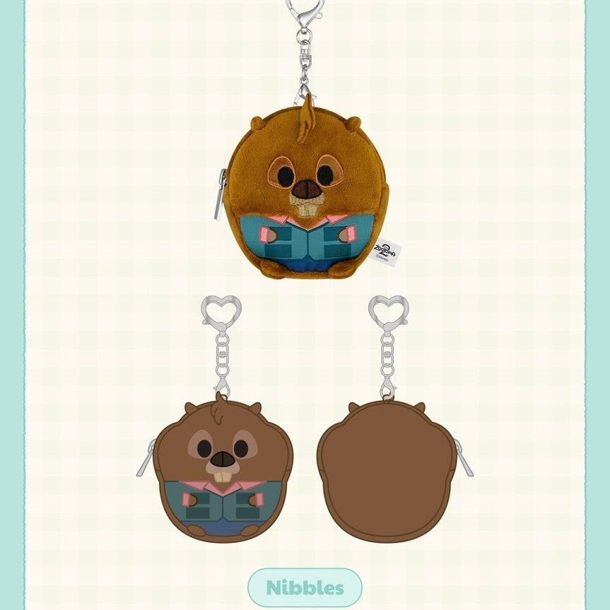 (PRE-ORDER) SKZOO X ZOOTOPIA2 POP-UP STORE OFFICIAL MERCH - PLUSH COIN POUCH (16 VERSIONS)