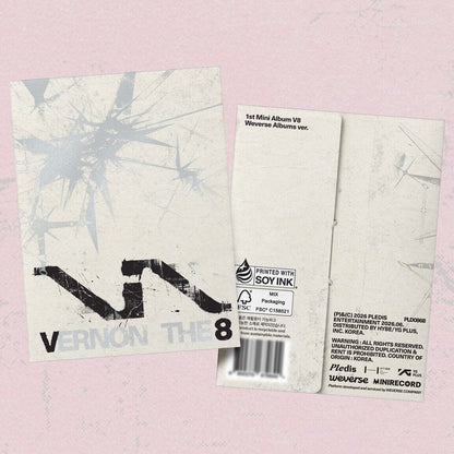(PRE-ORDER) THE 8, VERNON - V8 1st Mini Album 'V8' WEVERSE ALBUM VER.