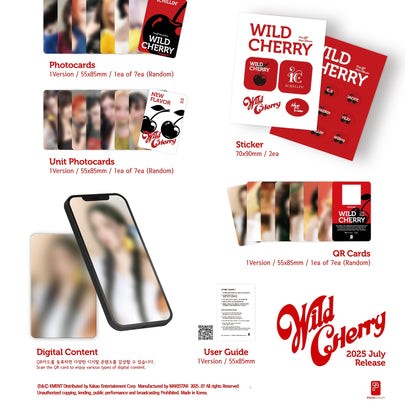 ICHILLIN' - 4TH MINI ALBUM [WILD CHERRY] (POCA ALBUM) - LightUpK