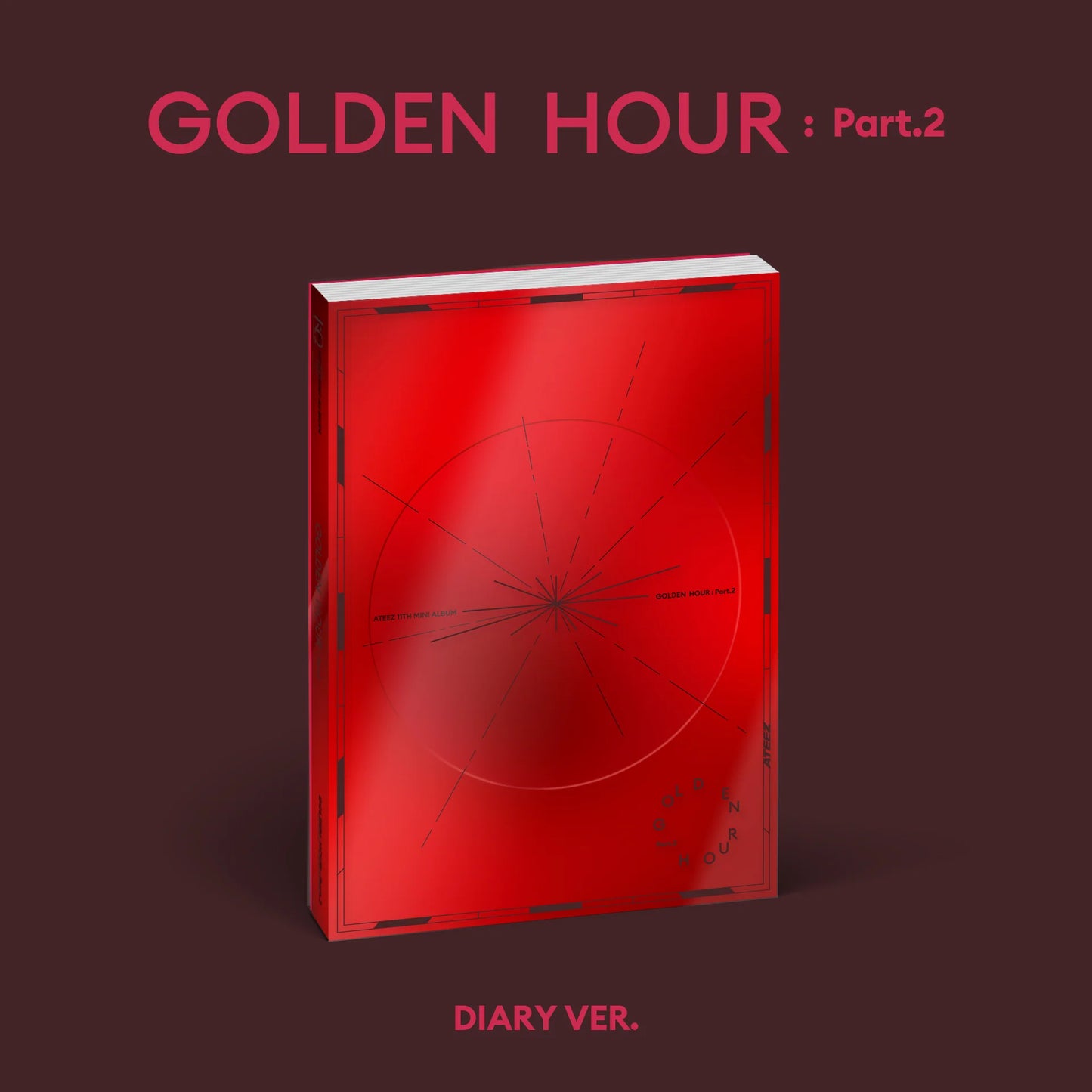 ATEEZ - GOLDEN HOUR : PART 2 (3 VERSIONS)