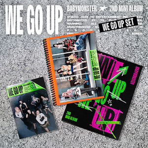 BABYMONSTER - 2ND MINI ALBUM [WE GO UP] (3 VERSIONS) - LightUpK