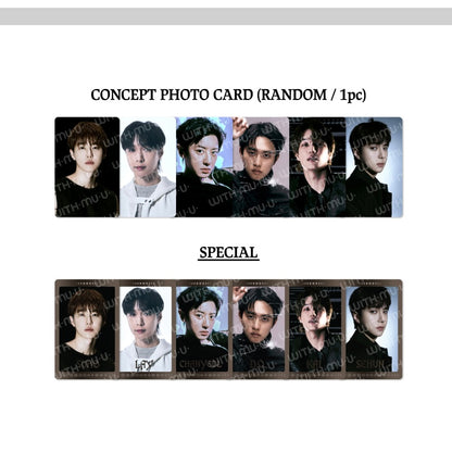 (PRE-ORDER) EXO – [REVERXE THE WORLD] MD_RANDOM TRADING CARD (2 VERSIONS) - LightUpK