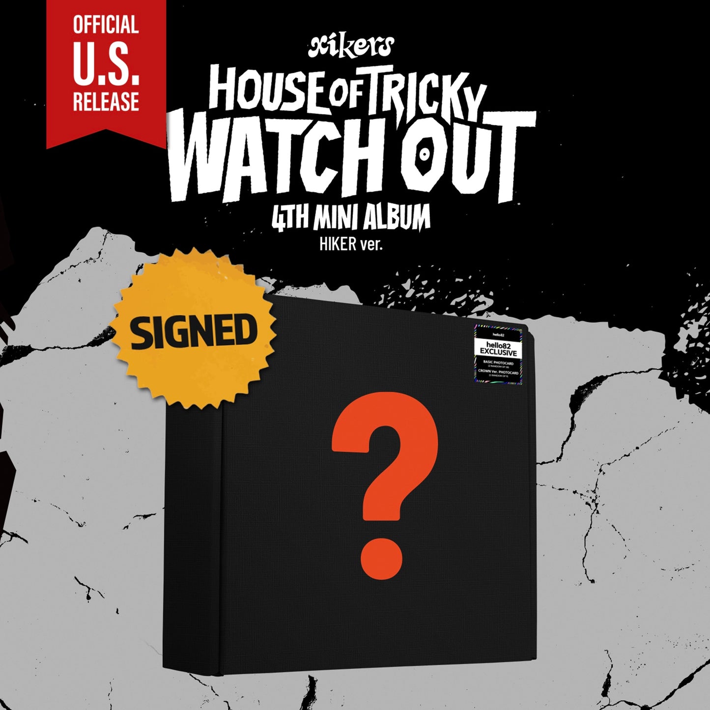 [HELLO82 EXCLUSIVE] XIKERS - HOUSE OF TRICKY : WATCH OUT [RANDOM MEMBER SIGNED]