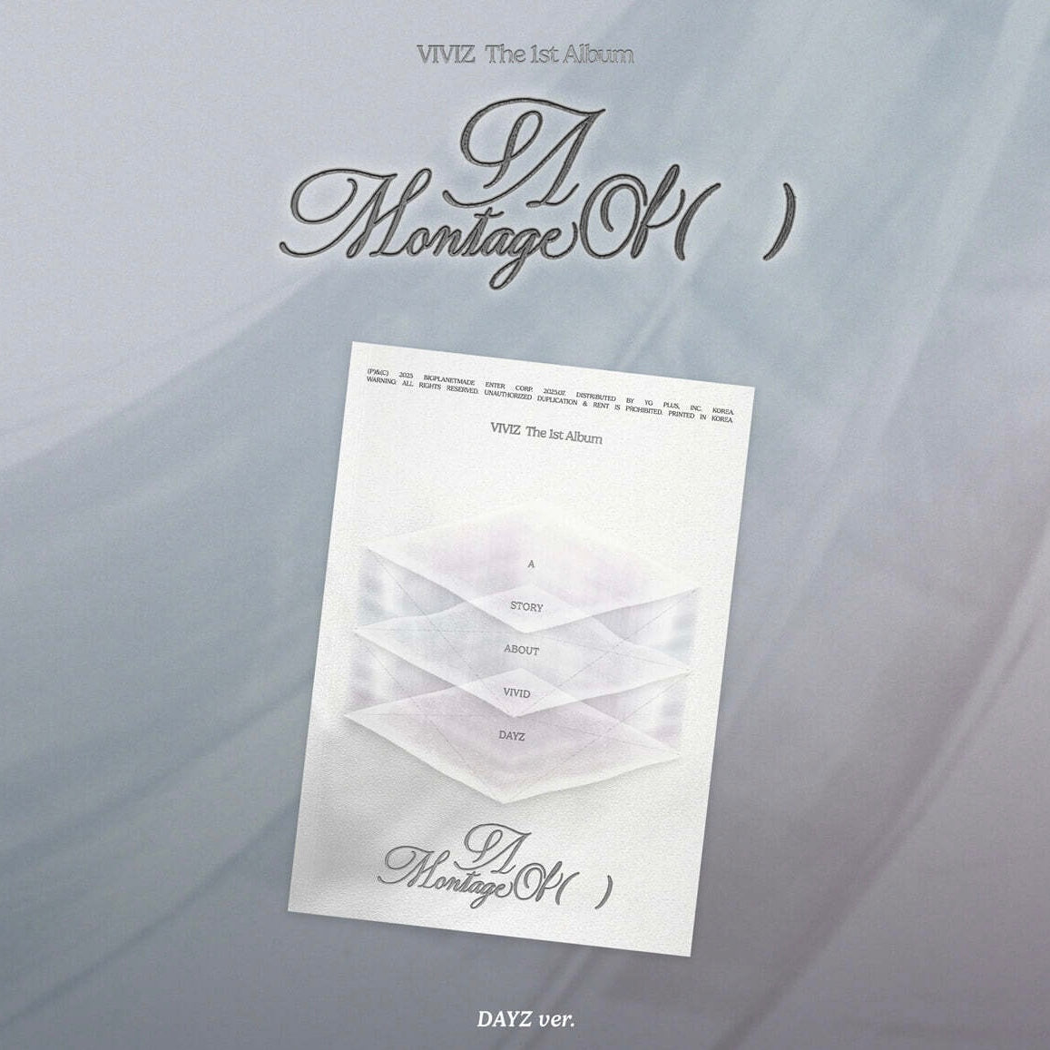 VIVIZ - THE 1ST ALBUM [A MONTAGE OF ( )] (2 VERSIONS) - LightUpK