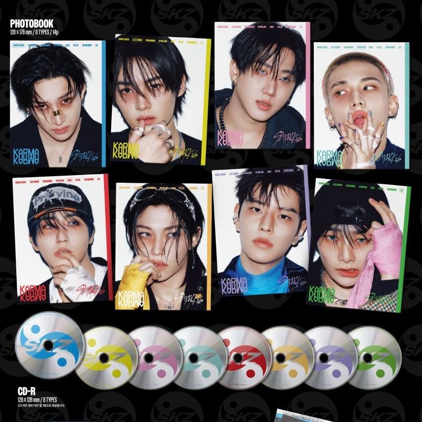 Stray Kids KARMA アコーディオンver 8人コンプセット 楽天市場】[初回特典+当店特典付] Stray Kids ACCORDION VER. 8