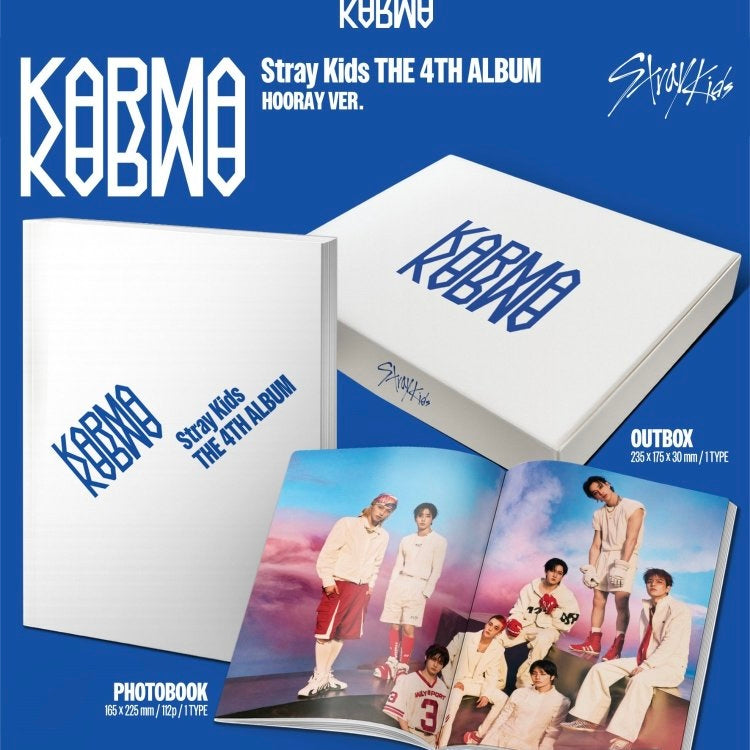 (PRE-ORDER) STRAY KIDS - KARMA (2 VERSIONS) RANDOM - LightUpK