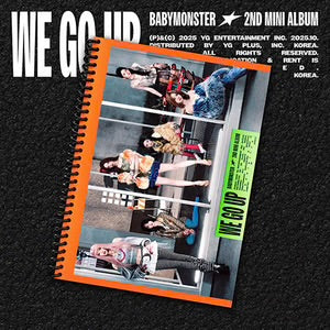 BABYMONSTER - 2ND MINI ALBUM [WE GO UP] (3 VERSIONS) - LightUpK