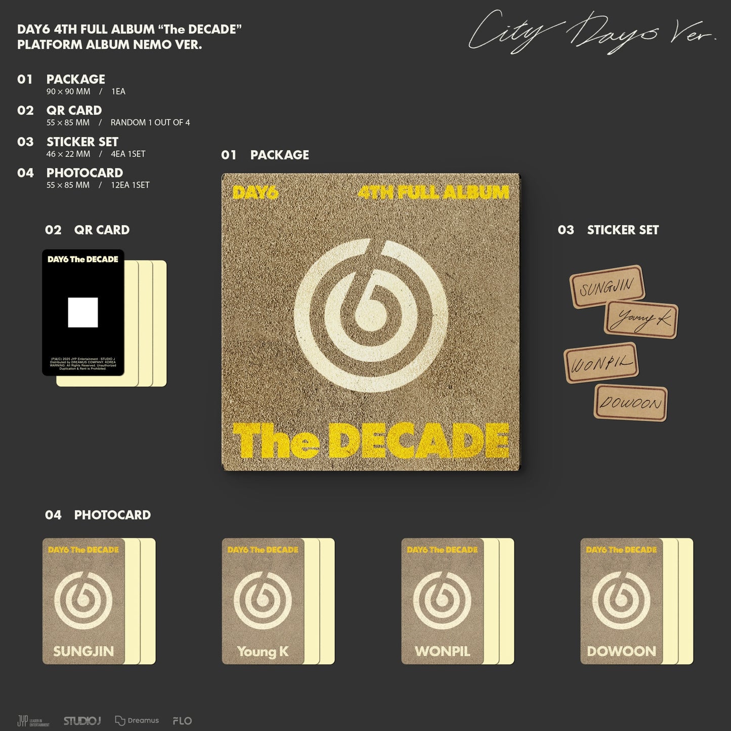 (PRE-ORDER) DAY6 - THE DECADE (PLATFORM ALBUM NEMO VER.) - LightUpK