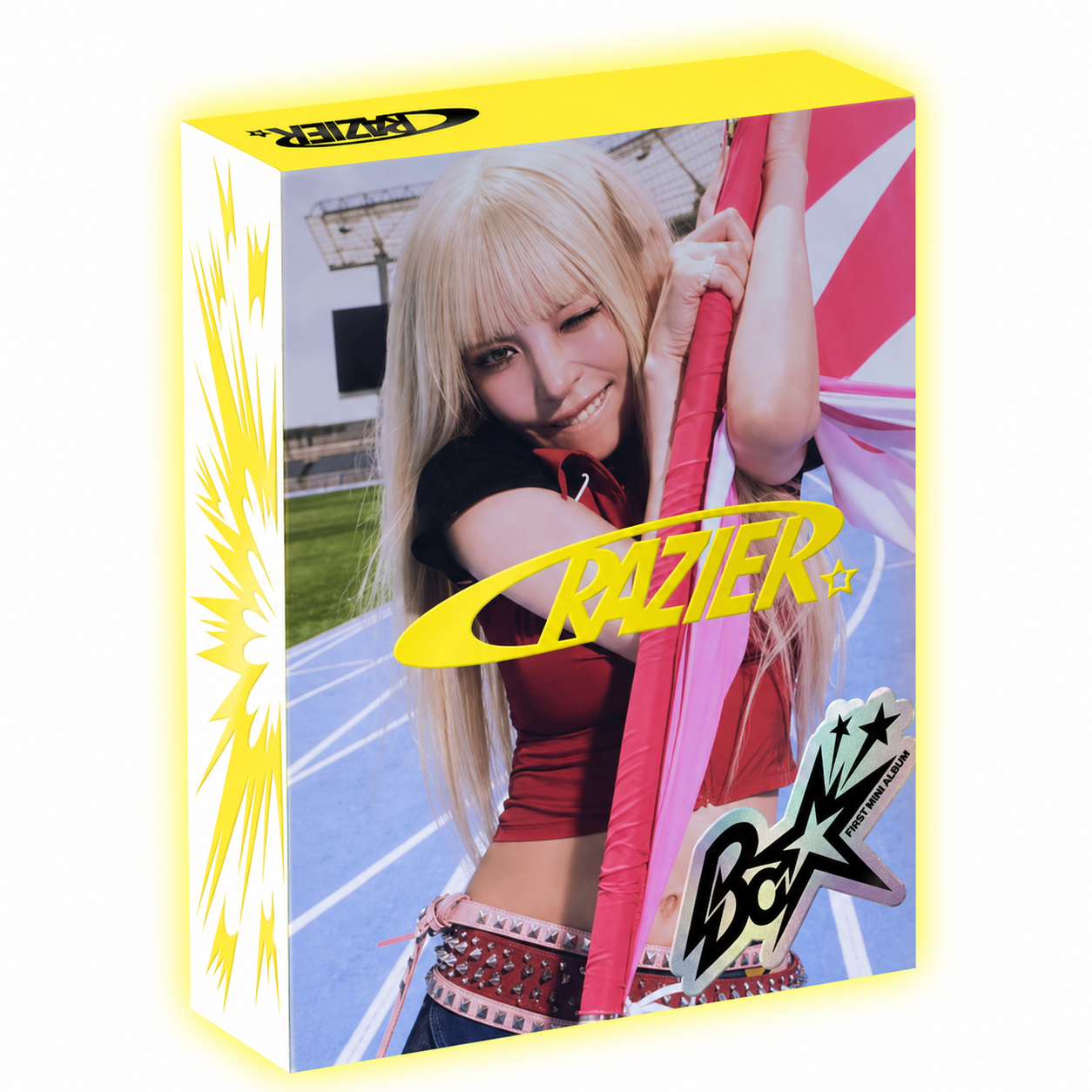 BOA - 11TH ALBUM [CRAZIER] (LOUDER VER.) (2 VERSIONS) - LightUpK