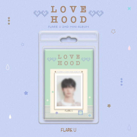 (PRE-ORDER) FLARE U - 2ND MINI ALBUM [LOVEHOOD] (FANCY VER.) (2 VERSIONS) RANDOM - LightUpK