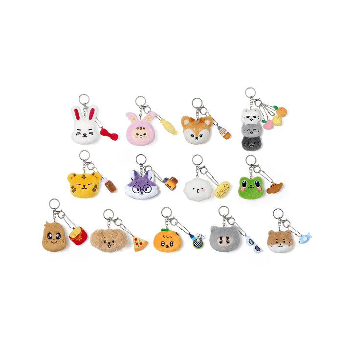 SEVENTEEN - MINITEEN 2ND OFFICIAL MD FACE PLUSH KEYRING (13 VERSIONS)