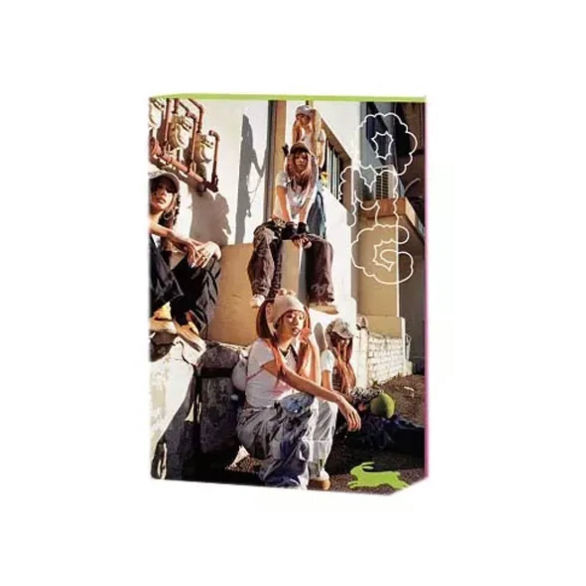  일반 NewJeans OMG 1st Slngle Album Message Card 6ver