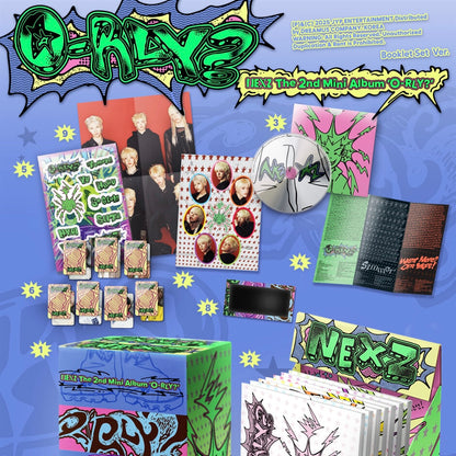 NEXZ - 2ND MINI ALBUM [O-RLY?] (BOOKLET SET VER.) - LightUpK