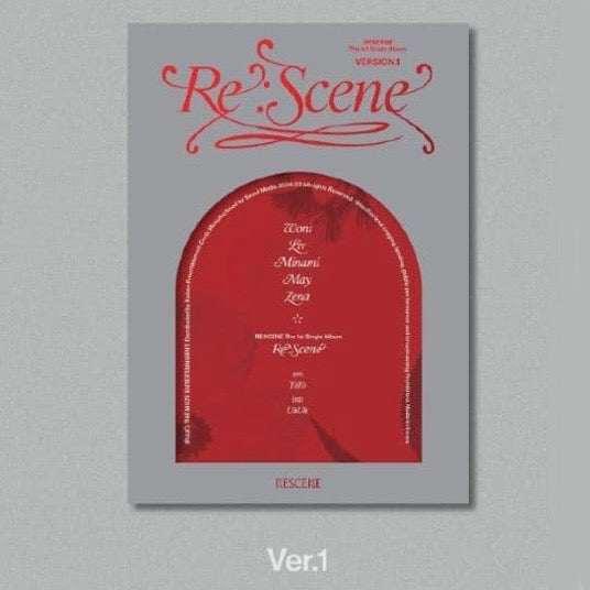 RESCENE - 1ST SINGLE ALBUM [RE:SCENE] (2 VERSIONS)