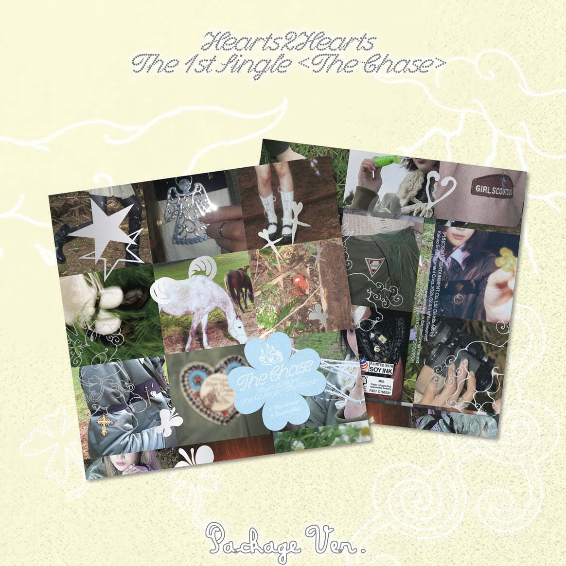 HEARTS2HEARTS - 1ST SINGLE [THE CHASE] (PACKAGE VER.) - LightUpK