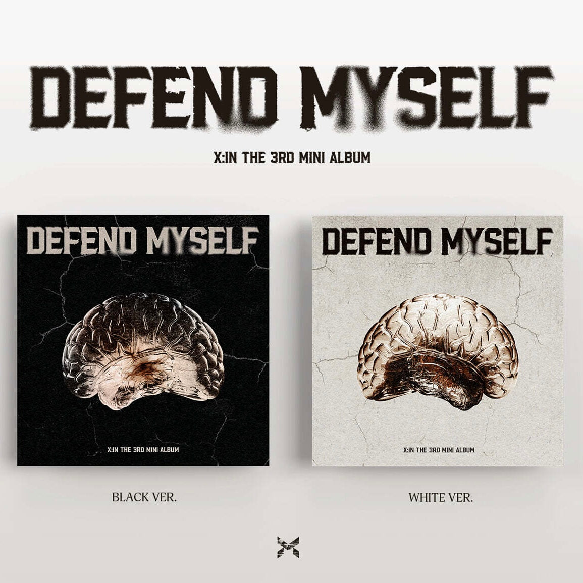 (PRE-ORDER) X:IN - 3RD MINI ALBUM [DEFEND MYSELF] [PHOTOBOOK PLATFORM VER.] (2 VERSIONS) RANDOM - LightUpK