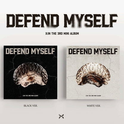 (PRE-ORDER) X:IN - 3RD MINI ALBUM [DEFEND MYSELF] [PHOTOBOOK PLATFORM VER.] (2 VERSIONS) RANDOM - LightUpK