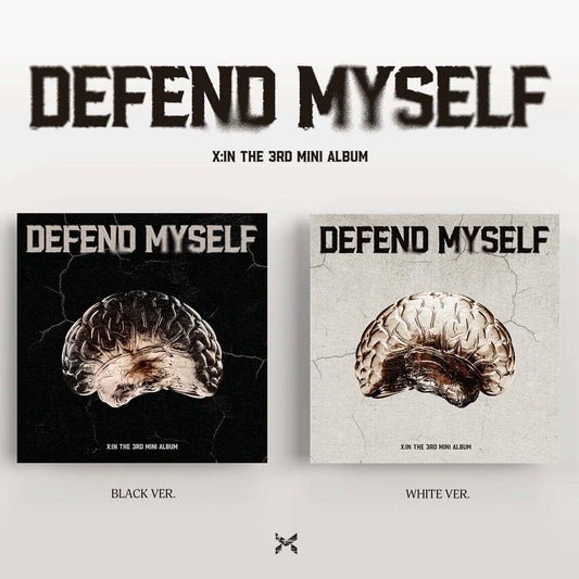(PRE-ORDER) X:IN - 3RD MINI ALBUM [DEFEND MYSELF] [PHOTOBOOK PLATFORM VER.] (2 VERSIONS) RANDOM - LightUpK
