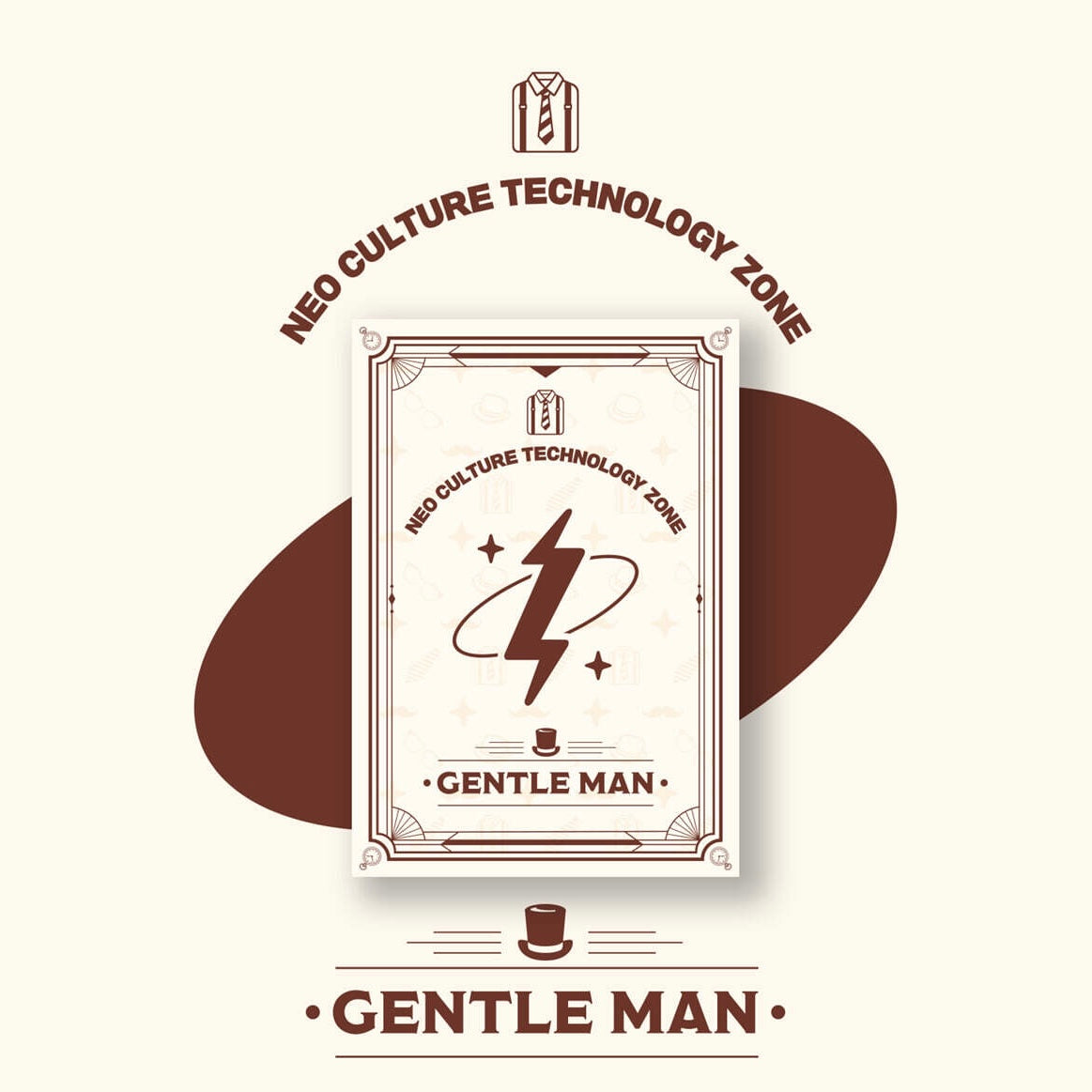 (PRE-ORDER) NCT ZONE COUPON CARD [GENTLE MAN VER.] - LightUpK