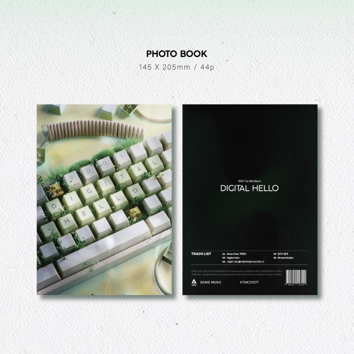 9001 (NINETY O ONE) - 1ST MINI ALBUM [DIGITAL HELLO] - LightUpK