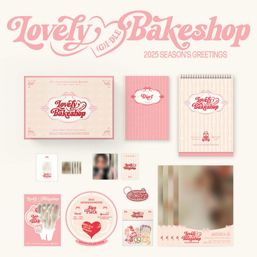 (PRE-ORDER) (G)I-DLE - 2025 SEASON'S GREETINGS [LOVELY BAKESHOP]